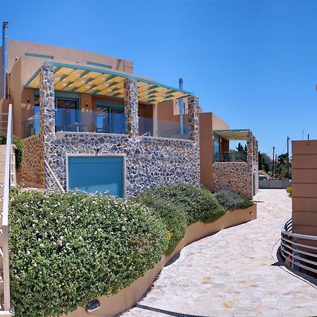 Ouzo Panoramic Houses 1, With Private Pool 플로마리언 외부 사진