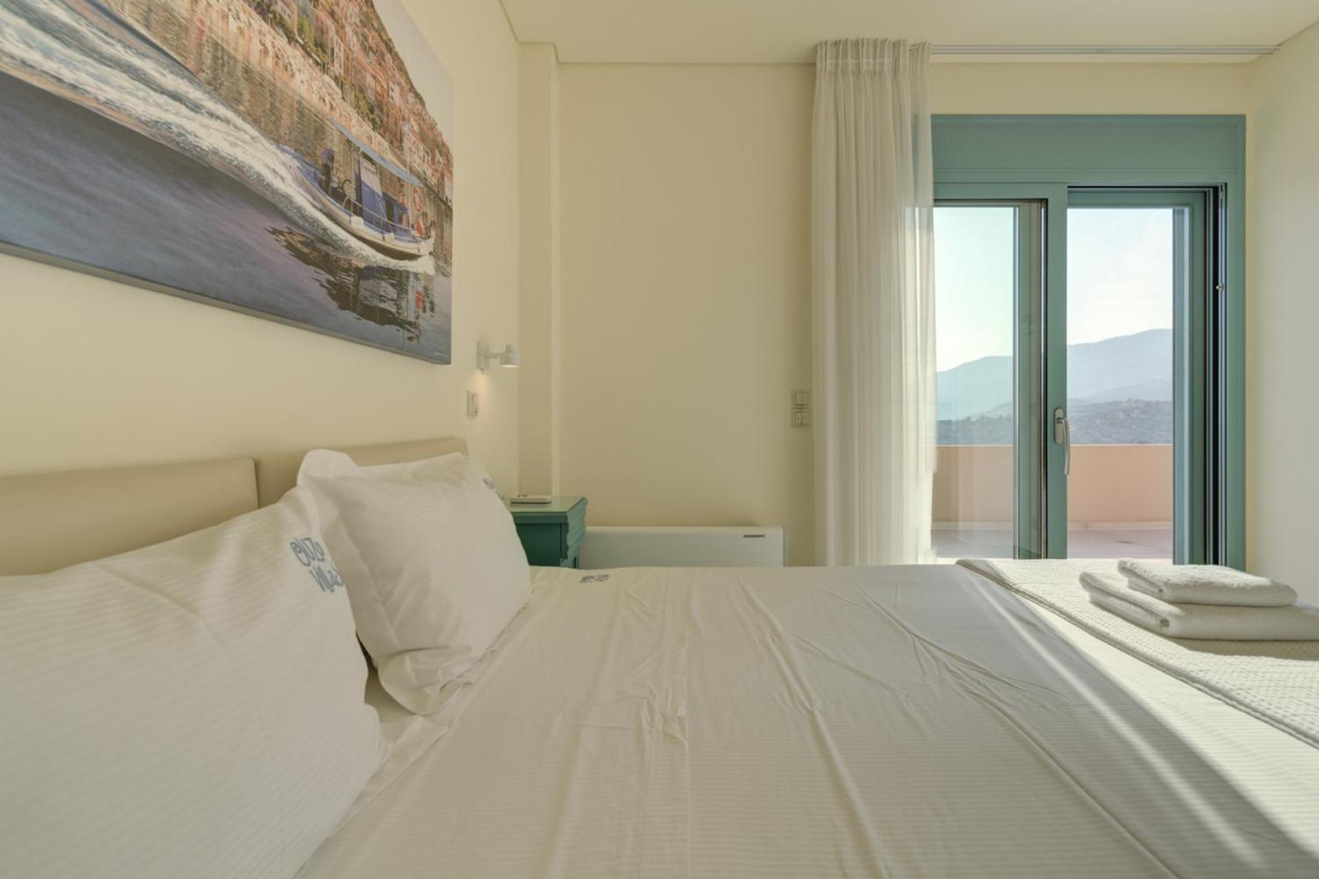 Ouzo Panoramic Houses 1, With Private Pool 플로마리언 외부 사진