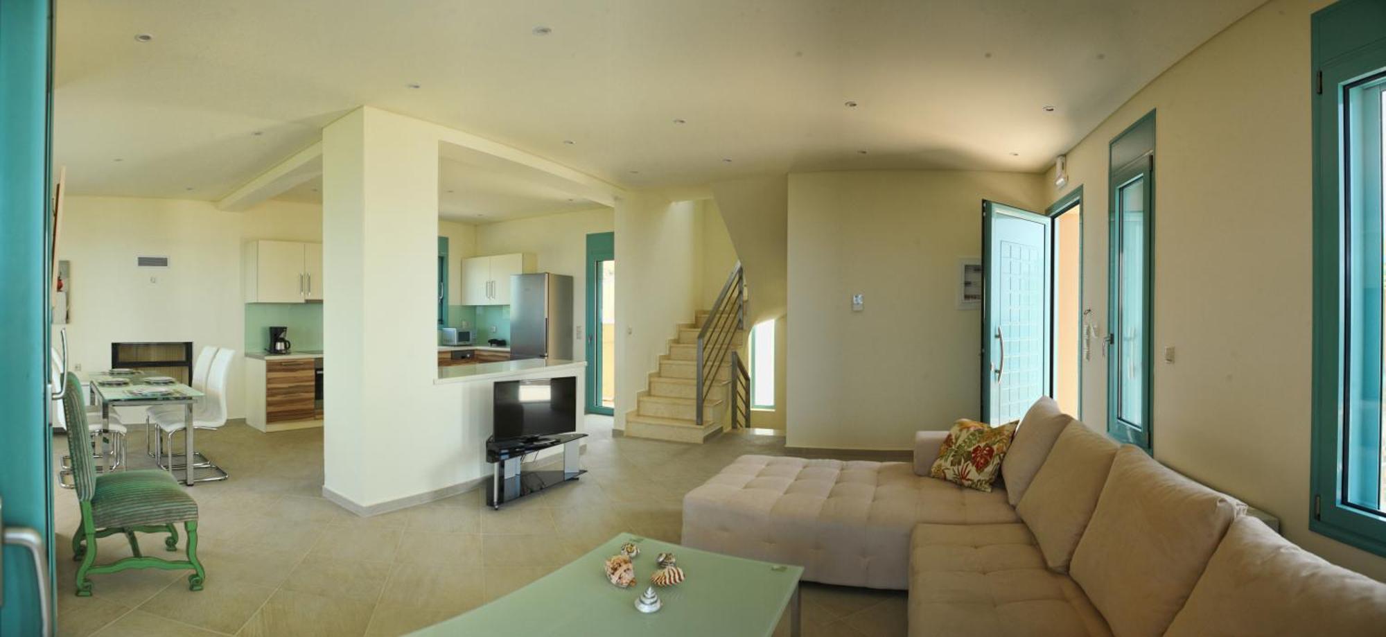 Ouzo Panoramic Houses 1, With Private Pool 플로마리언 외부 사진