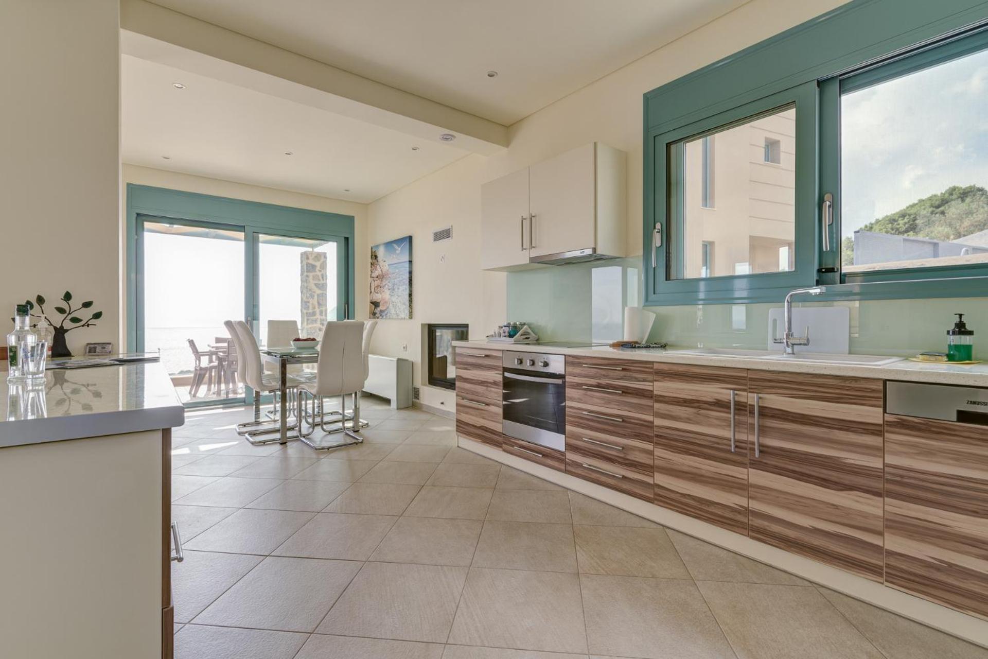 Ouzo Panoramic Houses 1, With Private Pool 플로마리언 외부 사진