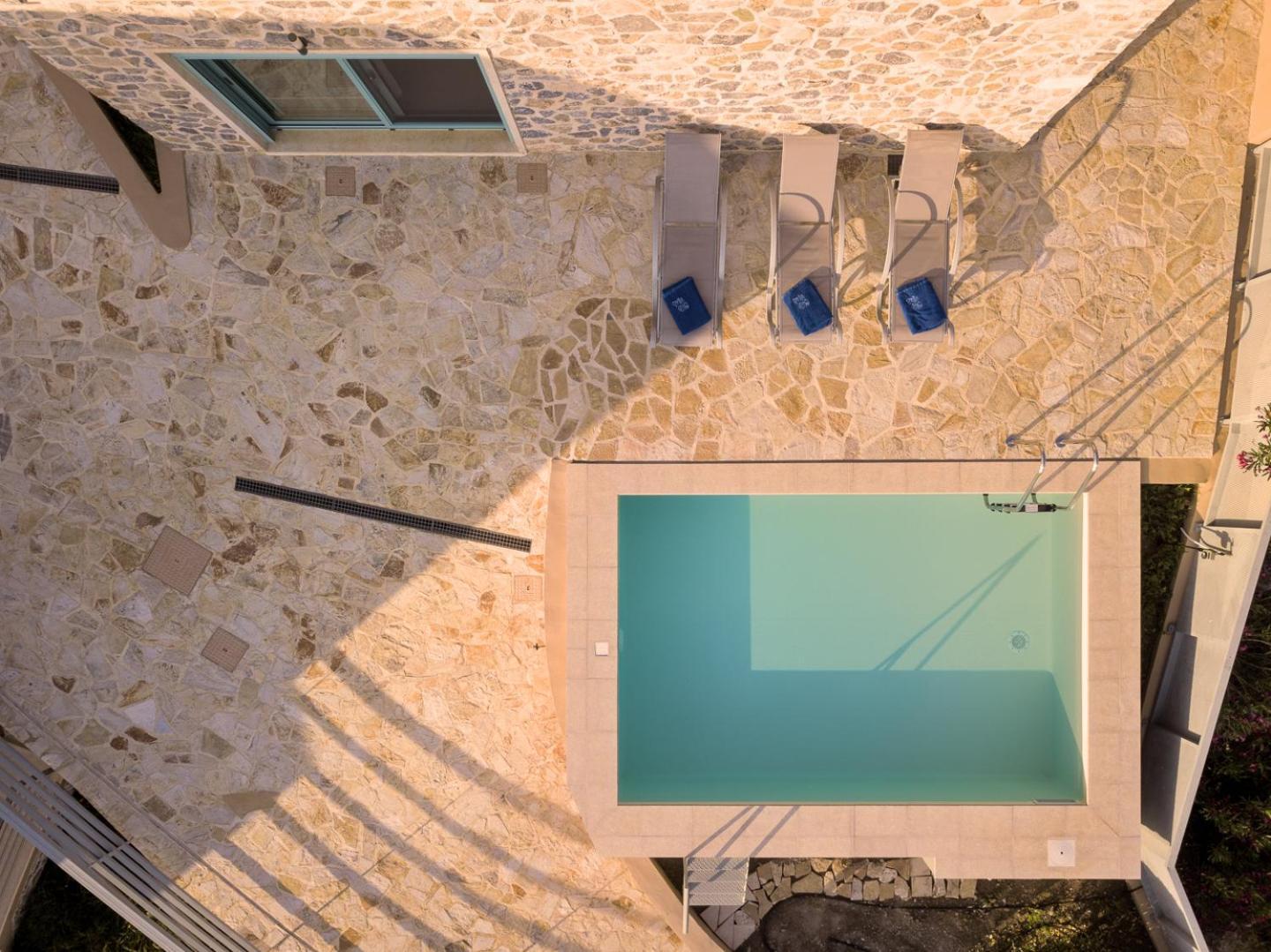 Ouzo Panoramic Houses 1, With Private Pool 플로마리언 외부 사진