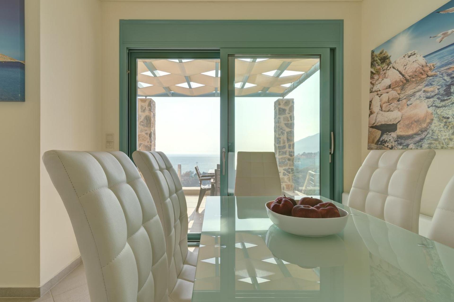 Ouzo Panoramic Houses 1, With Private Pool 플로마리언 객실 사진