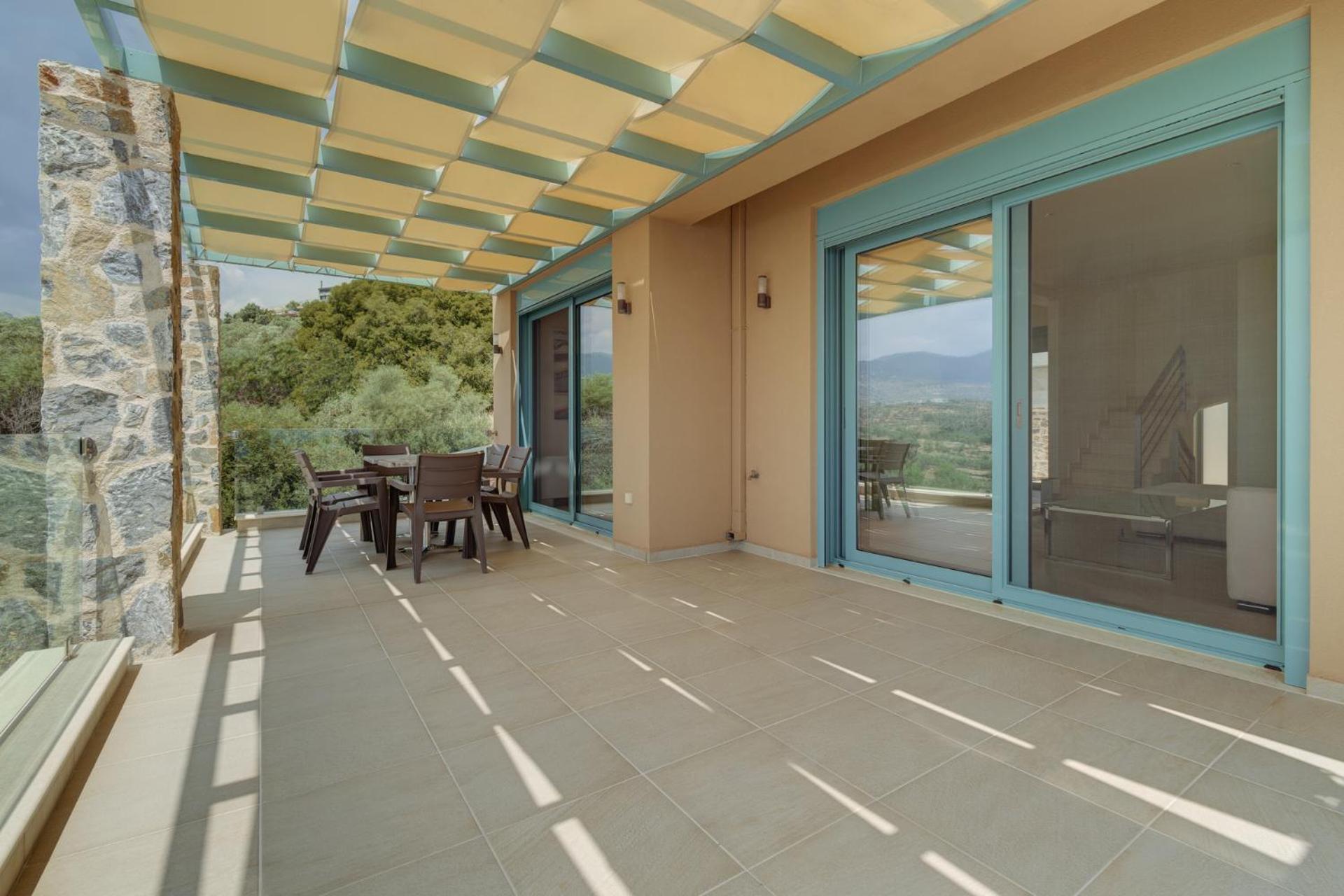 Ouzo Panoramic Houses 1, With Private Pool 플로마리언 객실 사진